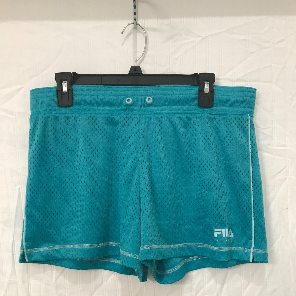 Teal Fila shorts! Great for working out